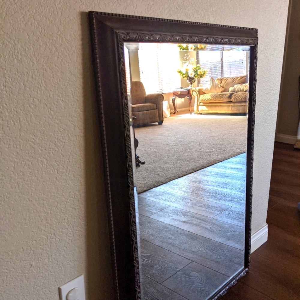 big brown mirror